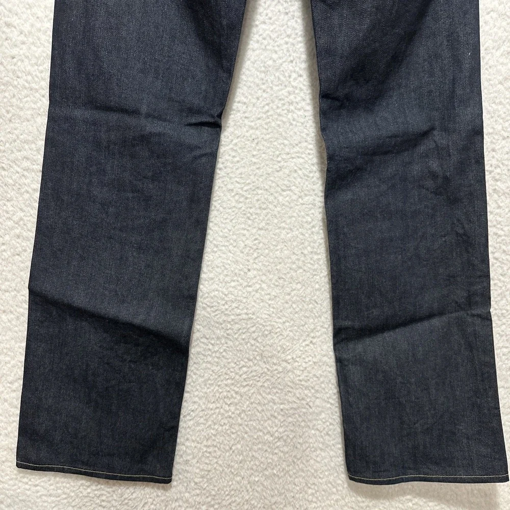 Vintage True‎ Religion Jeans Bobby QT Blue Dark Wash Size 33 Made In USA
